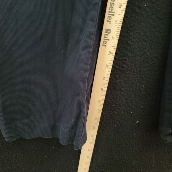 Calvin Klein Womens Corduroy Pants Blue Size 10 Cotton Blend Stretch Pockets - Picture 4 of 12